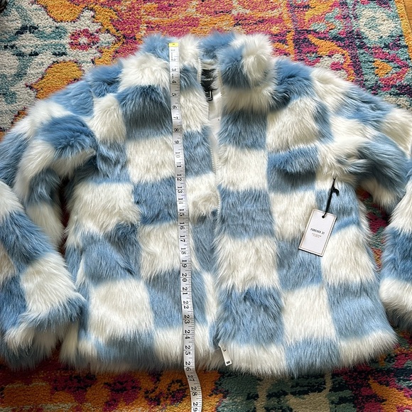Premium Forever 21 Fuzzy Jacket - Picture 6 of 8